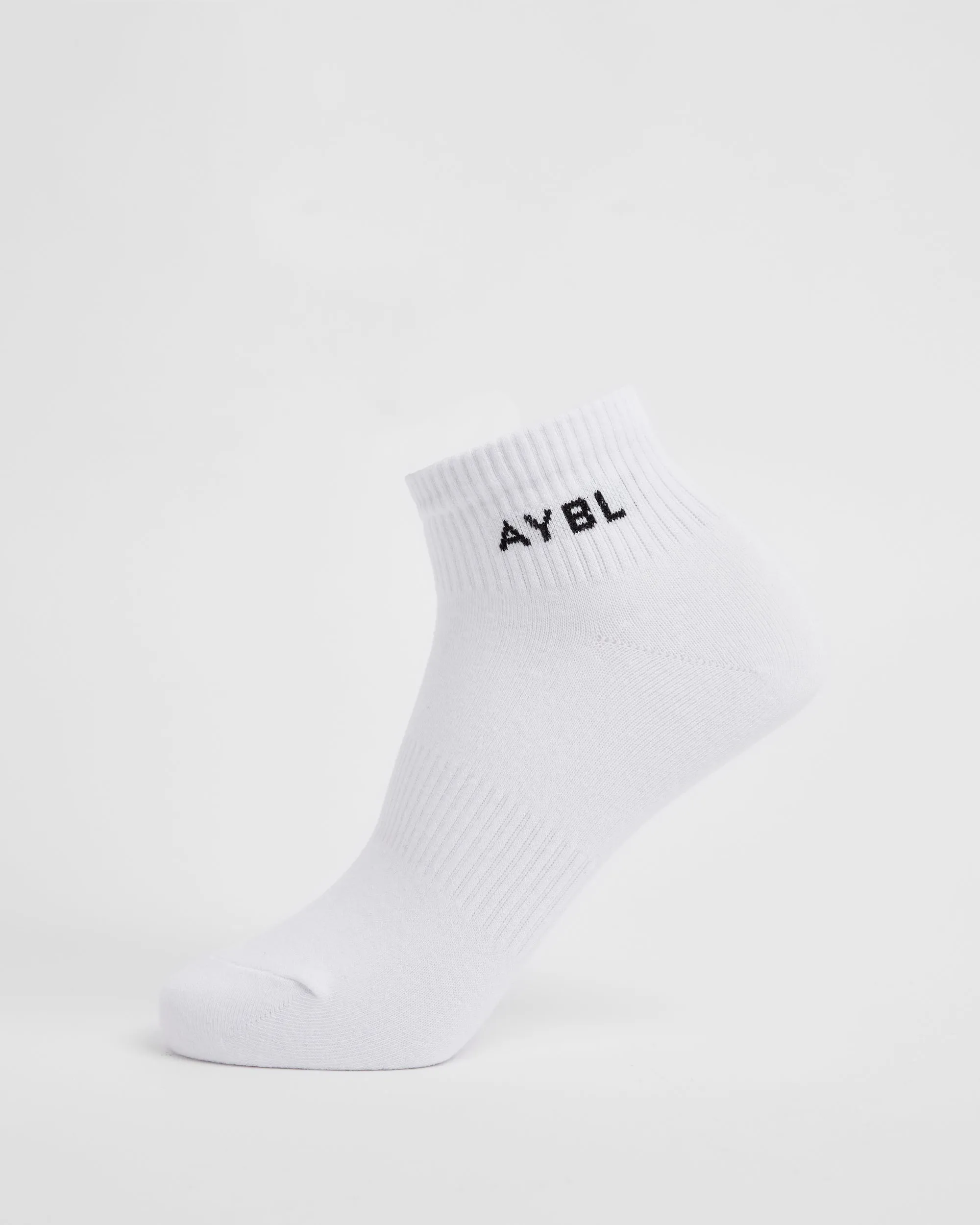 Everyday Ankle Socks (3 Pack) - White sold by AYBL product image thumbnail 3