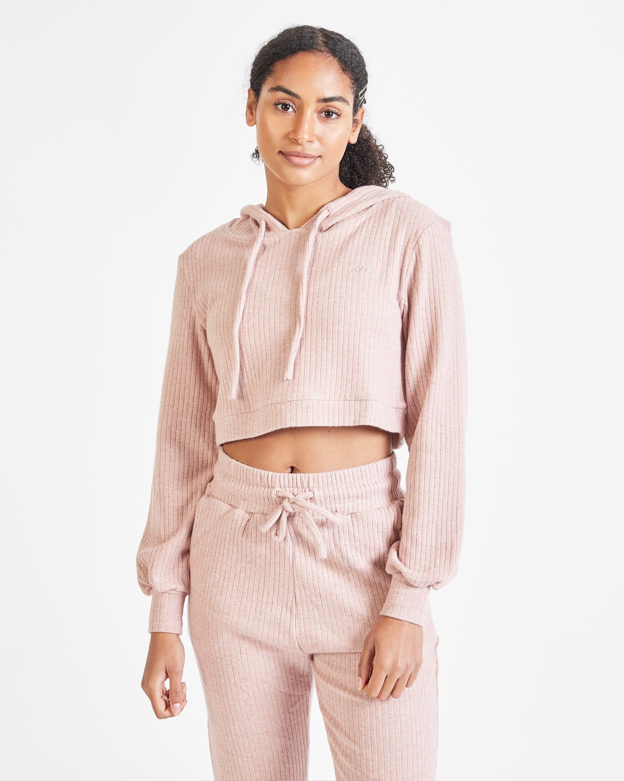 Recharge Crop Hoodie - Pink sold by AYBL