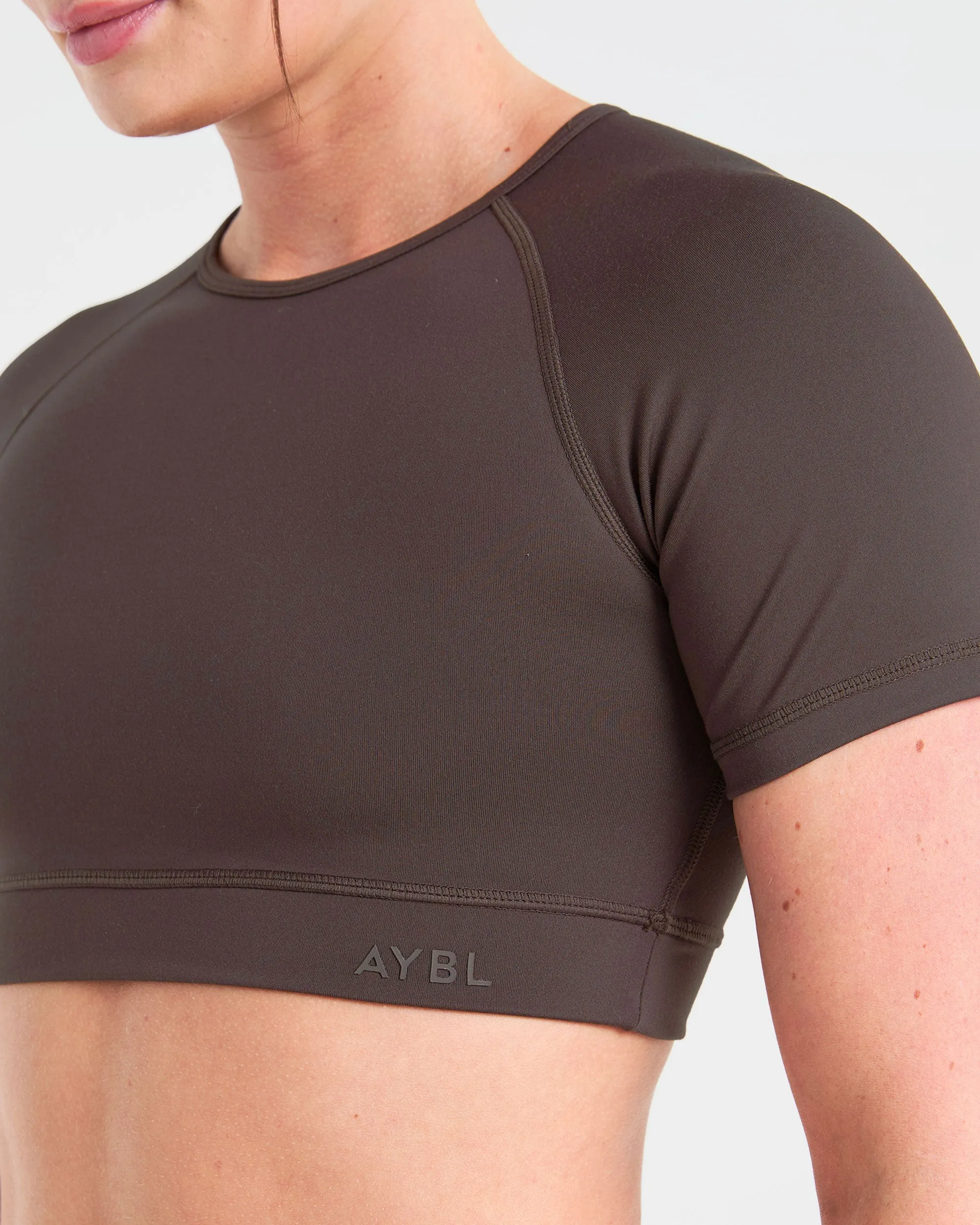 Staple Crop Top - Coffee Brown sold by AYBL product image thumbnail 5