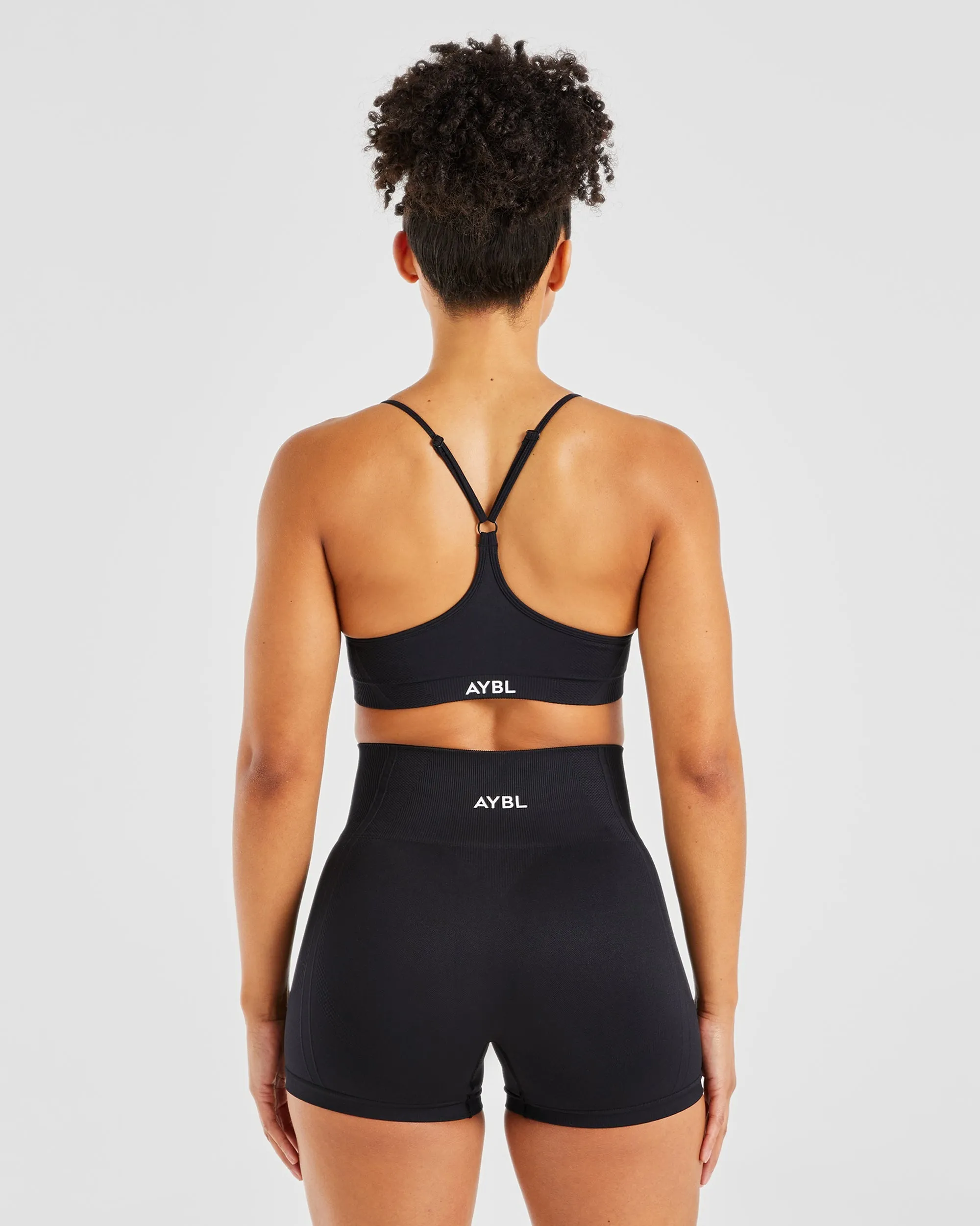 Balance V3 Seamless Strappy Sports Bra - Black sold by AYBL product image thumbnail 2