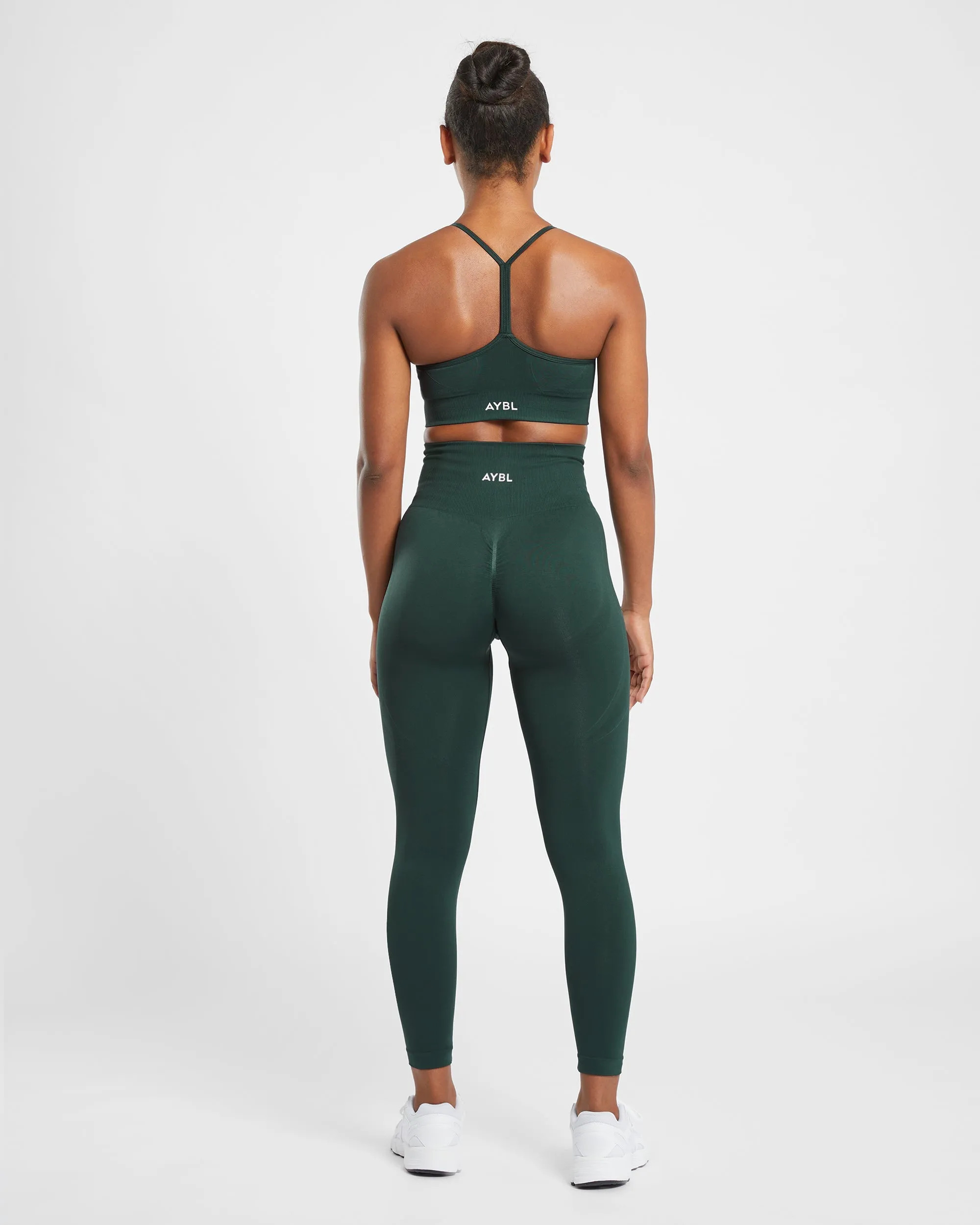 Empower Seamless Leggings - Dark Green sold by AYBL product image thumbnail 4
