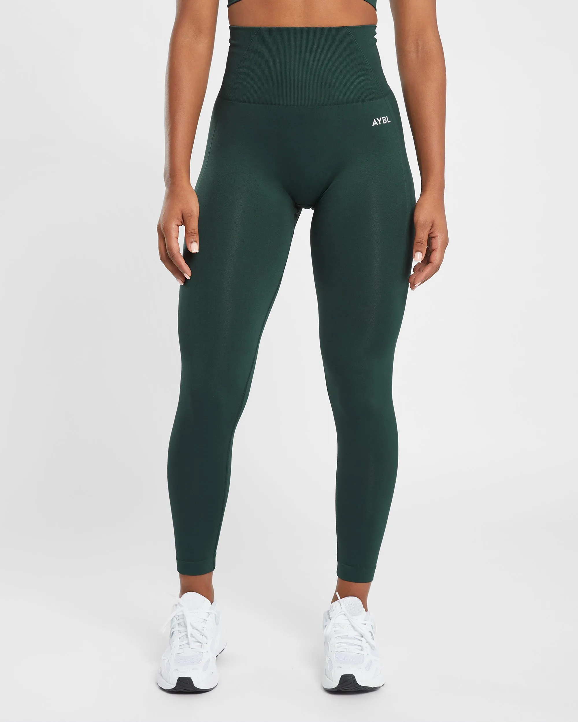 Empower Seamless Leggings - Dark Green sold by AYBL