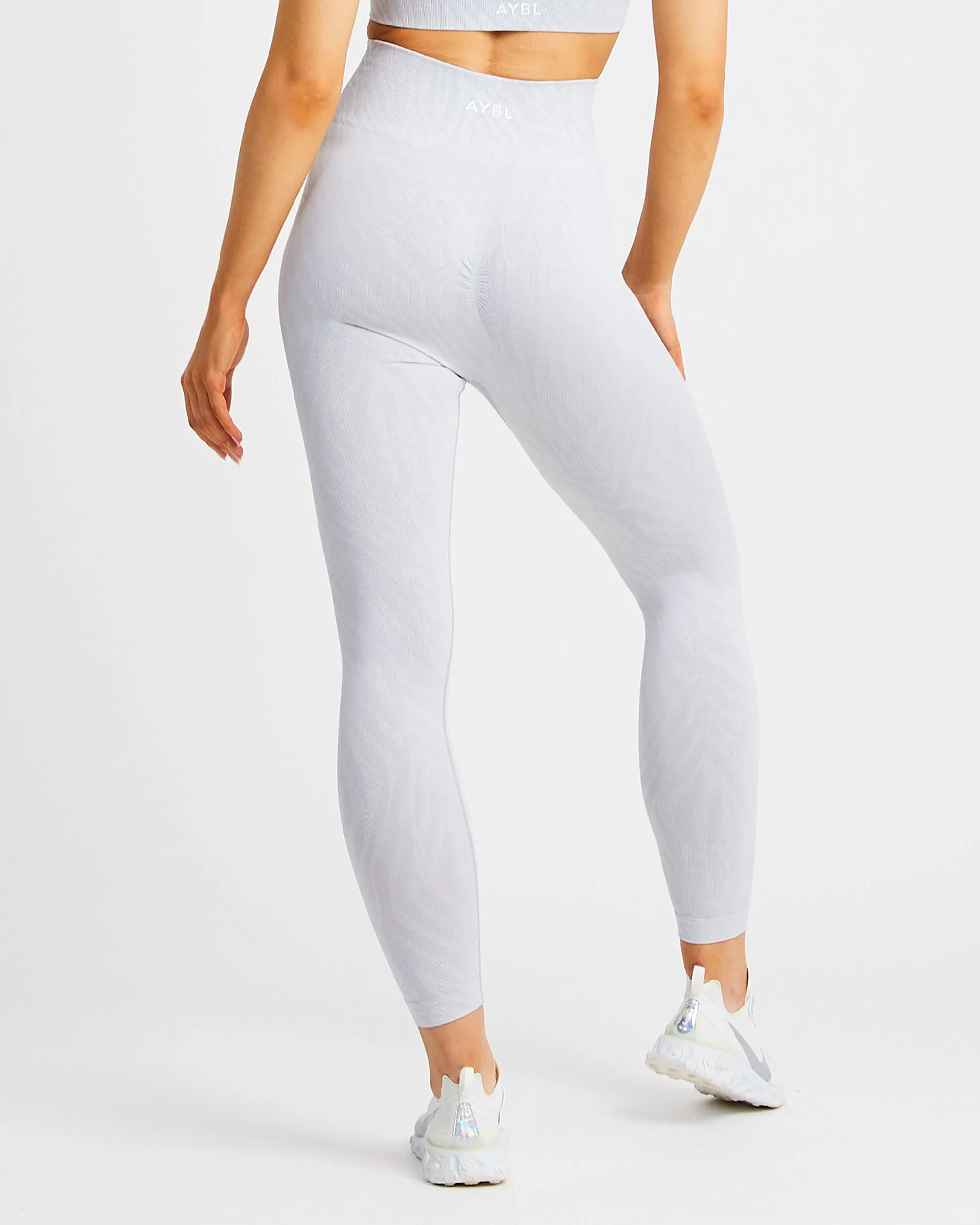 Evolve Animal Seamless Leggings - Light Grey sold by AYBL product image thumbnail 2