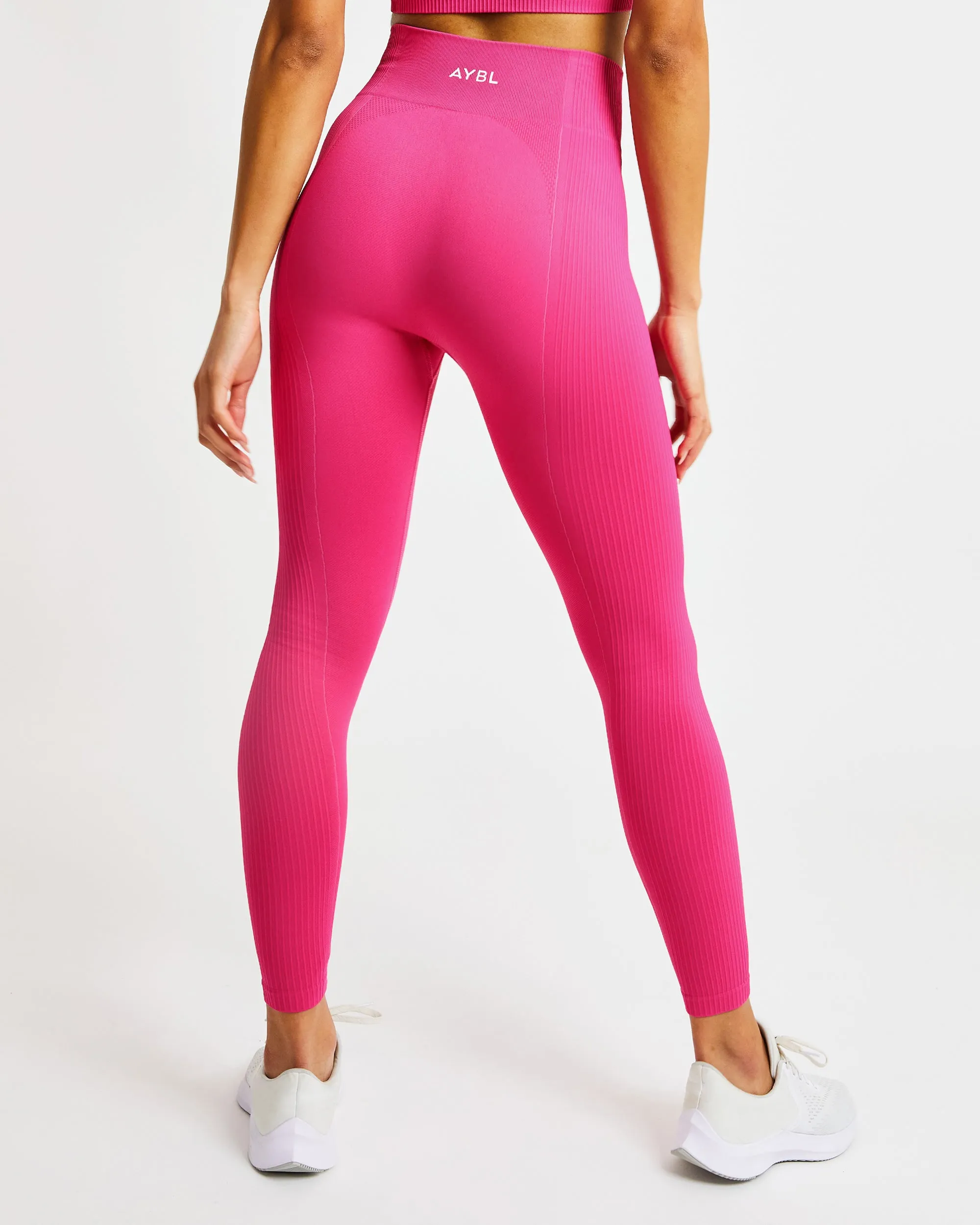 Reflex Seamless Leggings - Fuchsia Pink sold by AYBL product image thumbnail 2
