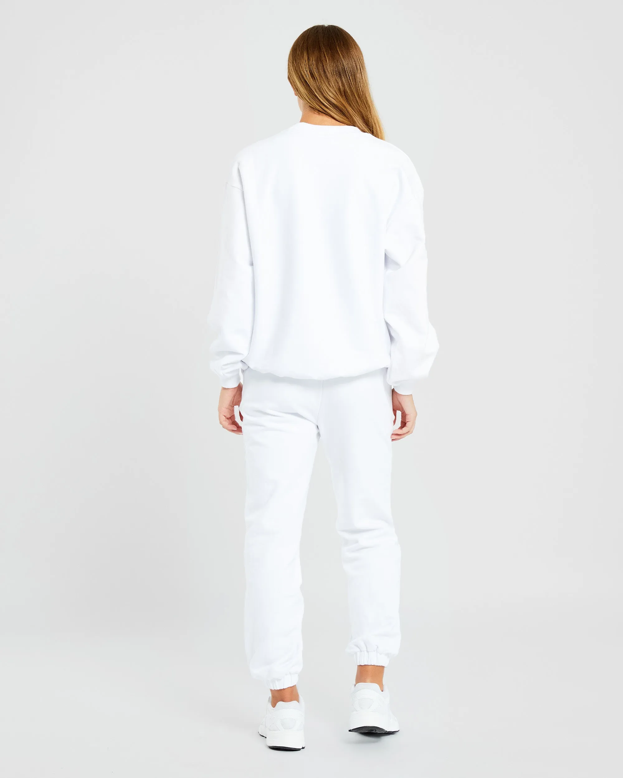 Everyday Relaxed Sweater - White sold by AYBL product image thumbnail 4
