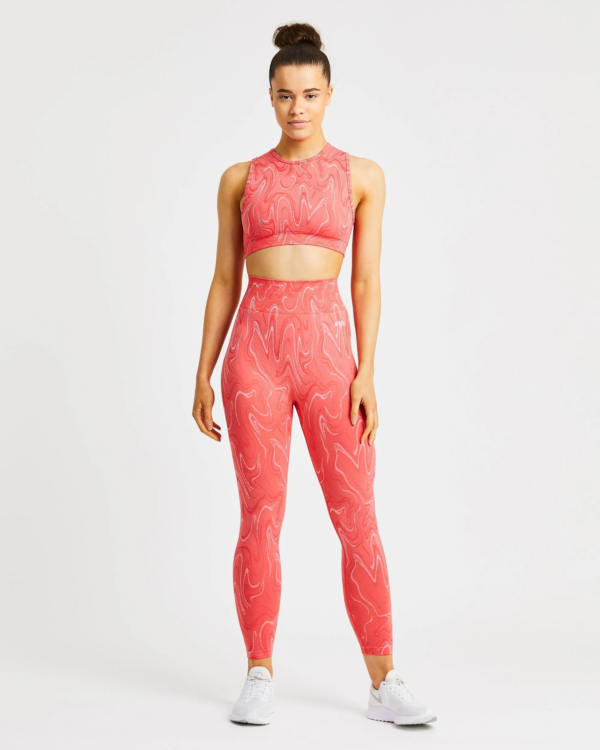 Velocity Seamless Leggings - Coral sold by AYBL product image thumbnail 3