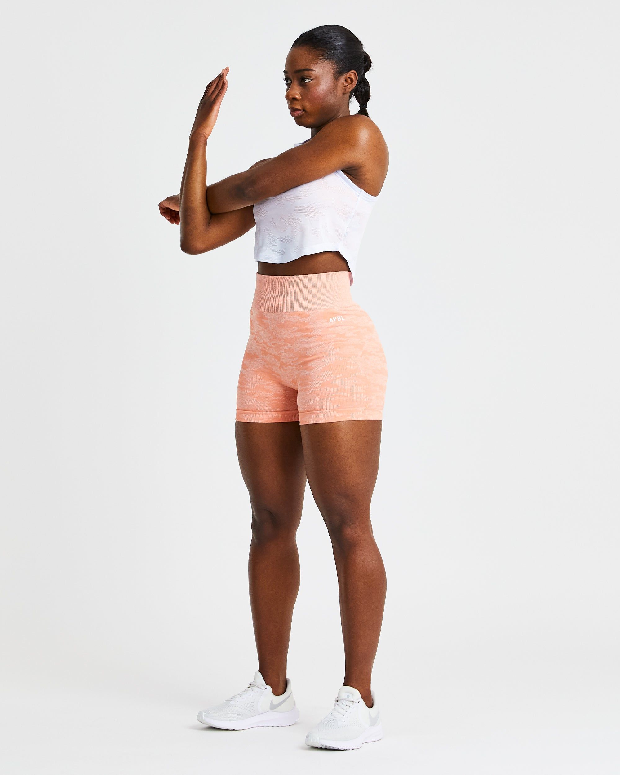 Evolve Camo Crop Vest - White sold by AYBL product image thumbnail 5