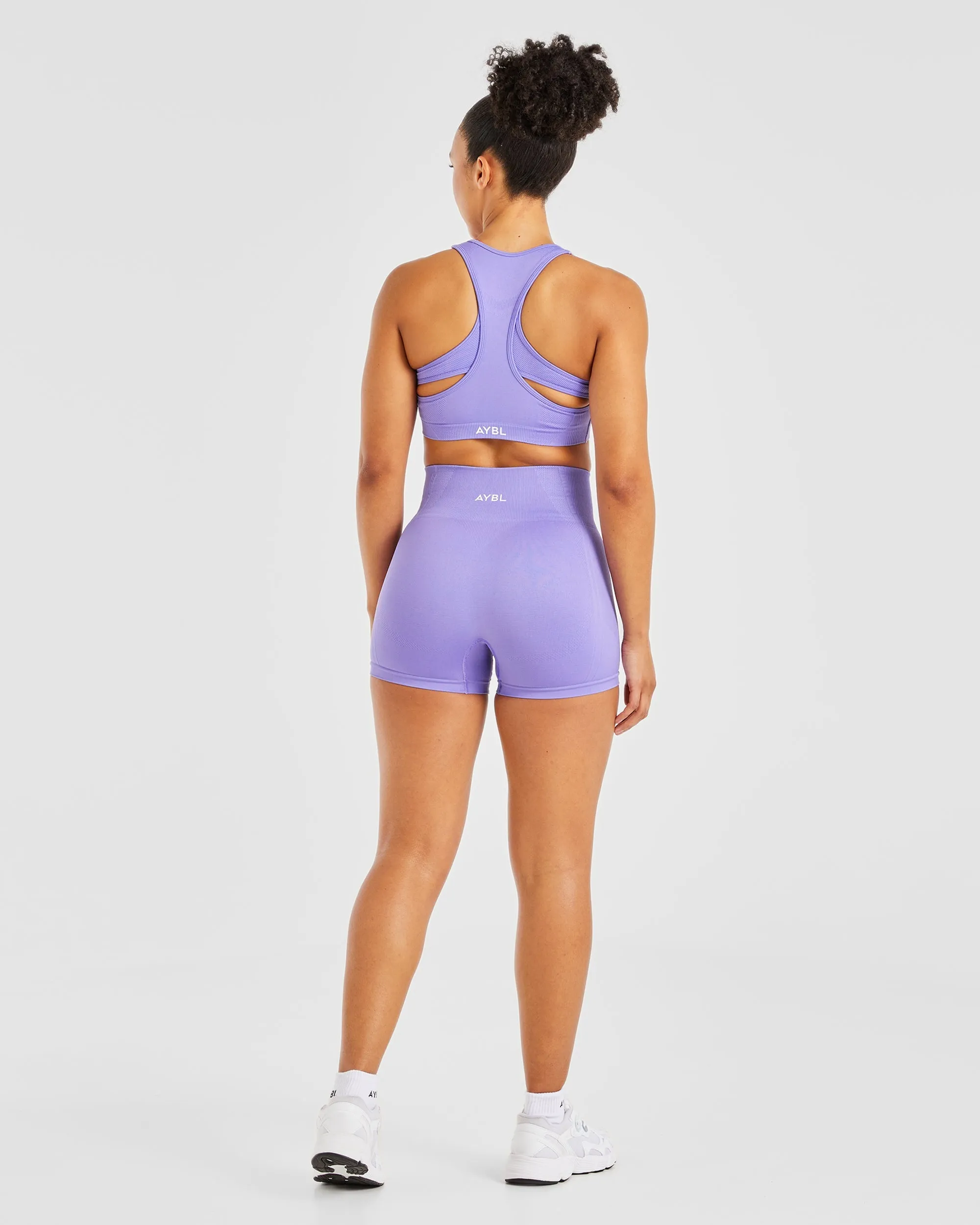 Balance V3 Seamless Sports Bra - Lavender Purple sold by AYBL product image thumbnail 4