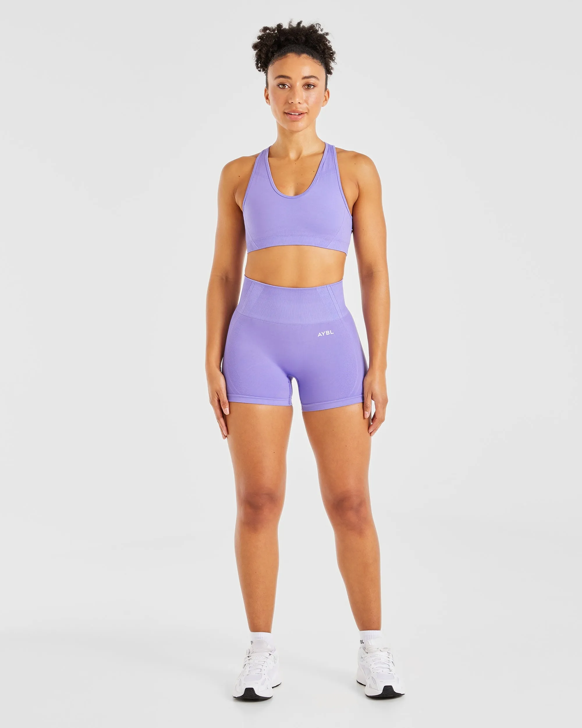 Balance V3 Seamless Sports Bra - Lavender Purple sold by AYBL product image thumbnail 3