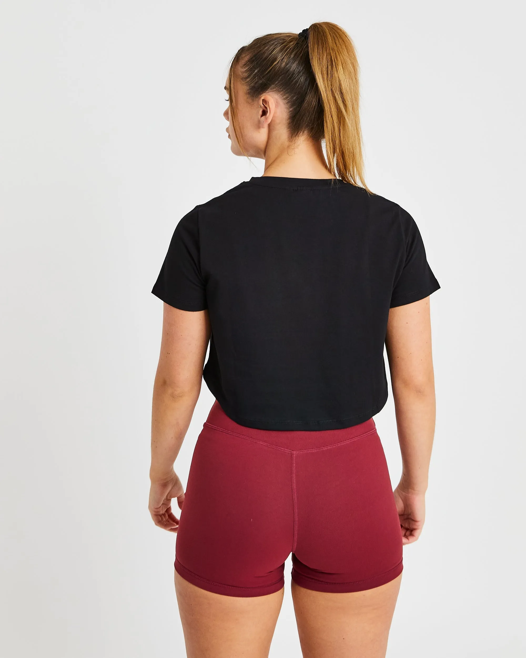 Crop T Shirt - Black sold by AYBL product image thumbnail 2