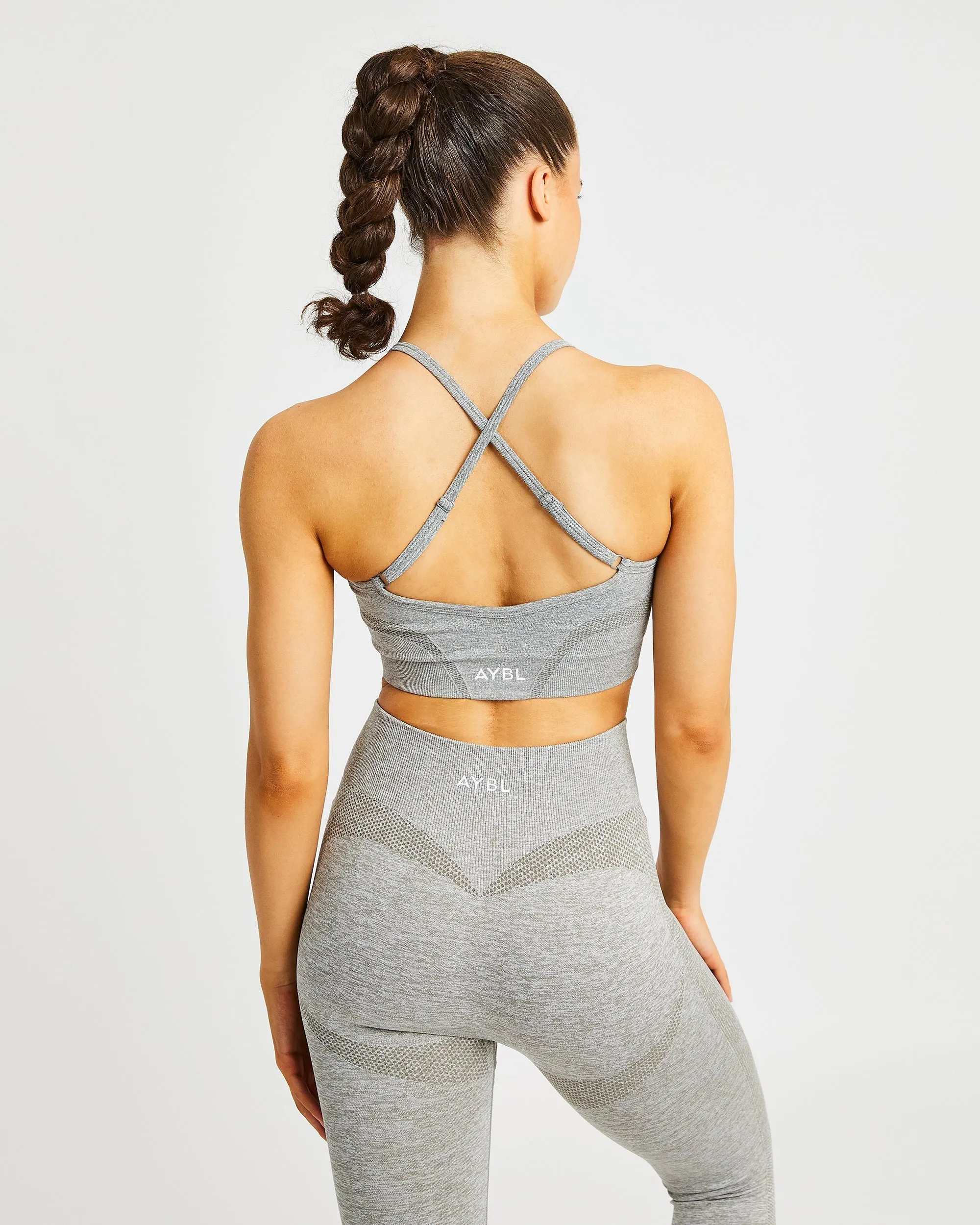 Motion Seamless Sports Bra - Khaki sold by AYBL product image thumbnail 2