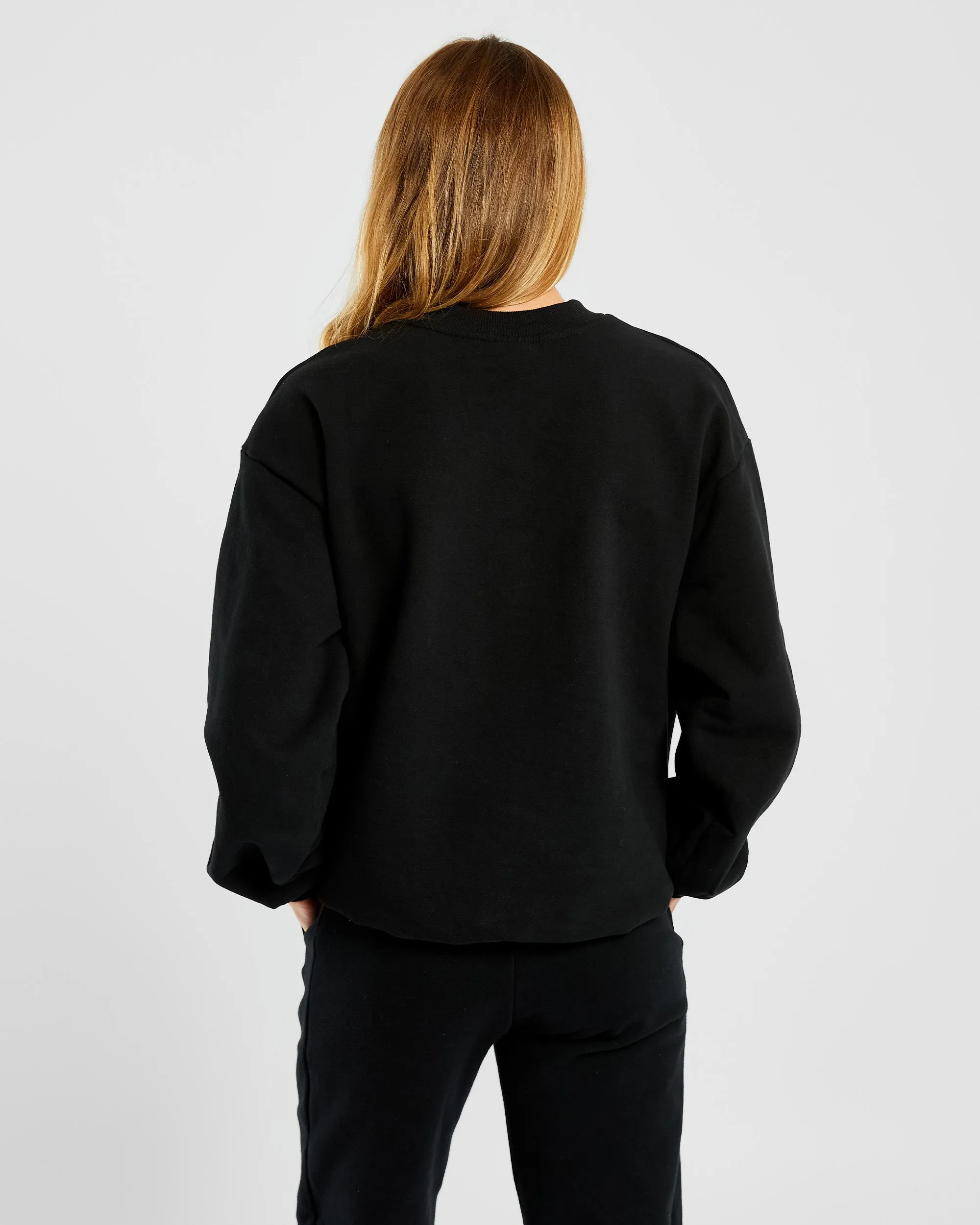 Everyday Relaxed Sweater - Black sold by AYBL product image thumbnail 2