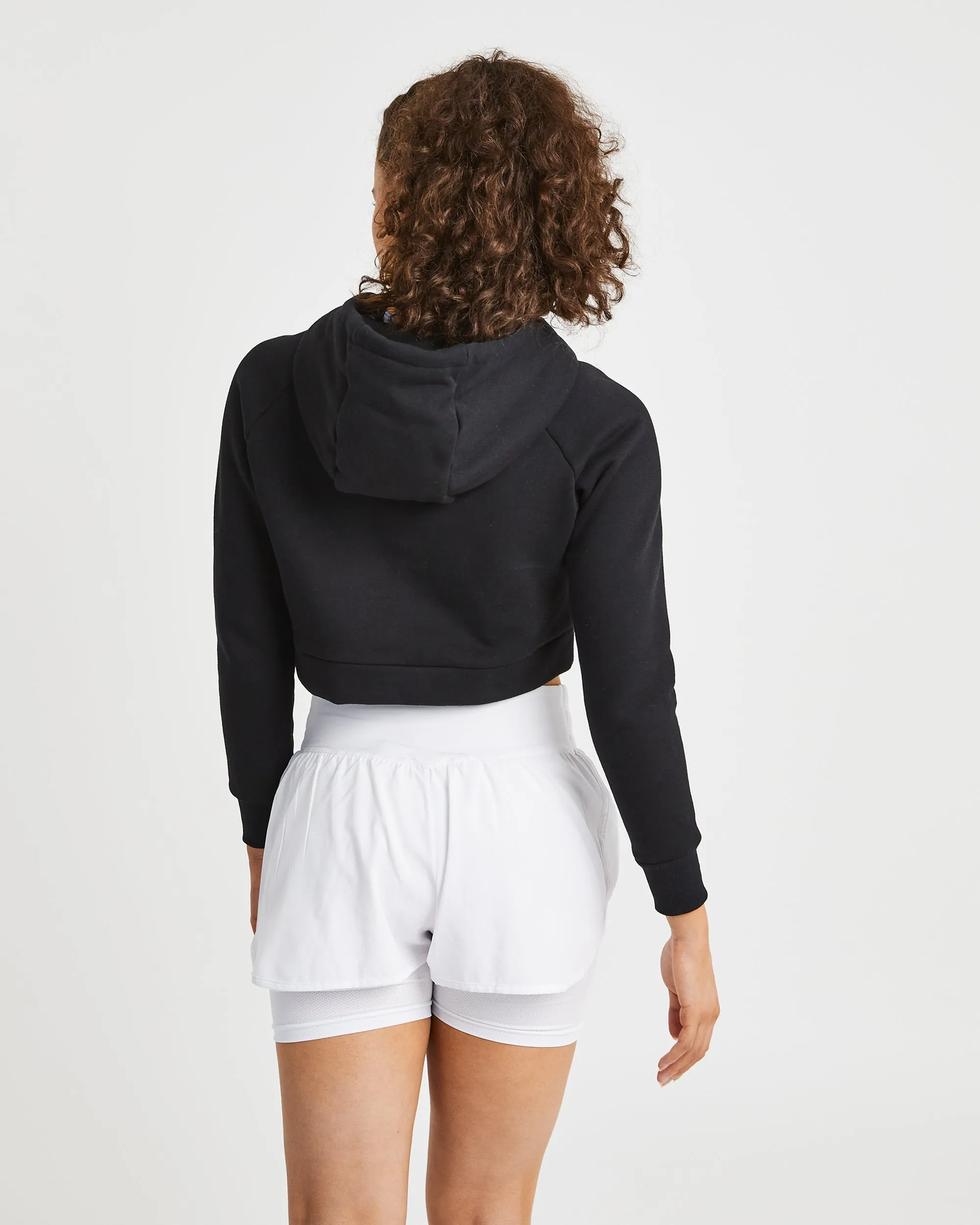 Staple Crop Hoodie - Black sold by AYBL product image thumbnail 2