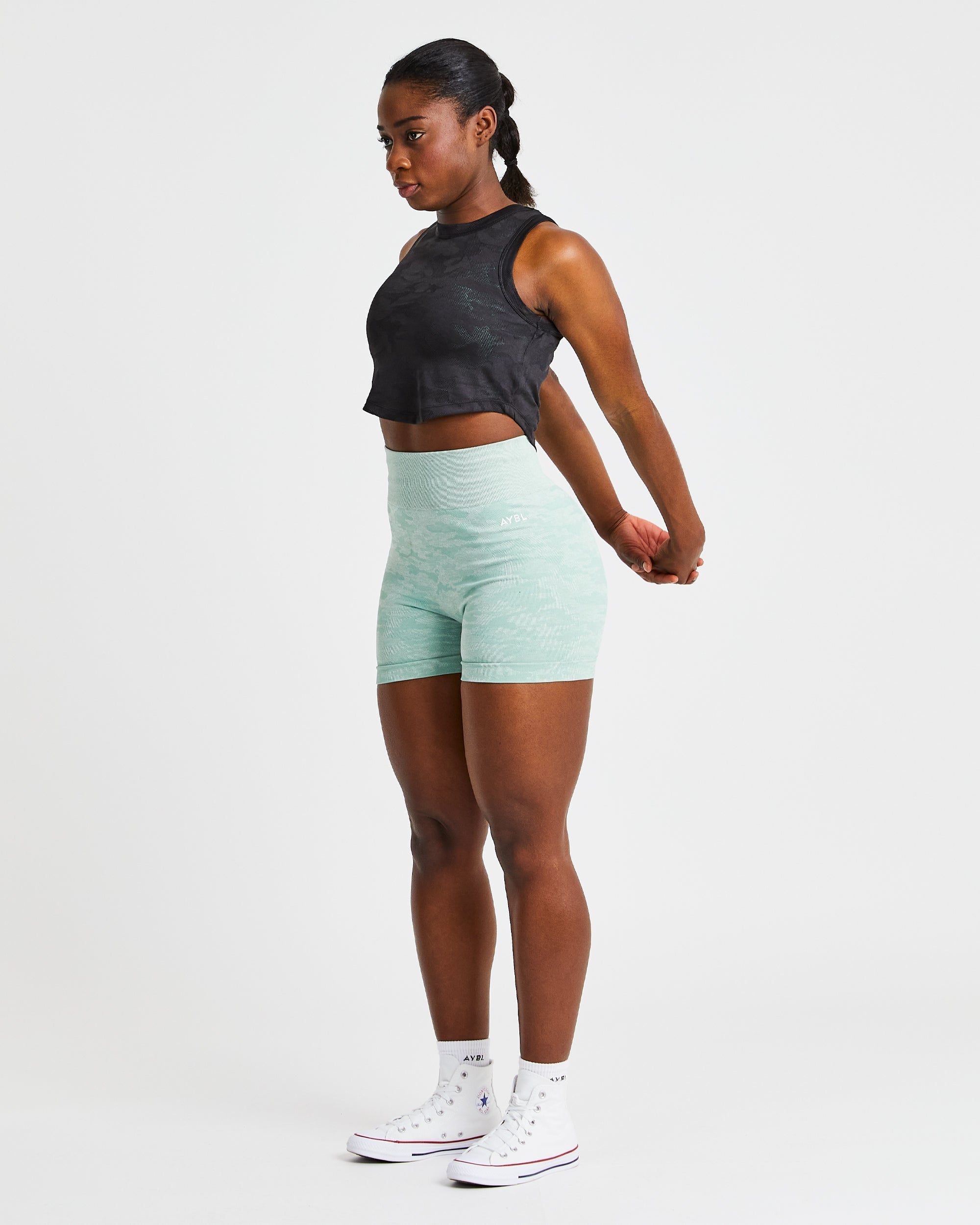 Evolve Camo Crop Vest - Black sold by AYBL product image thumbnail 5