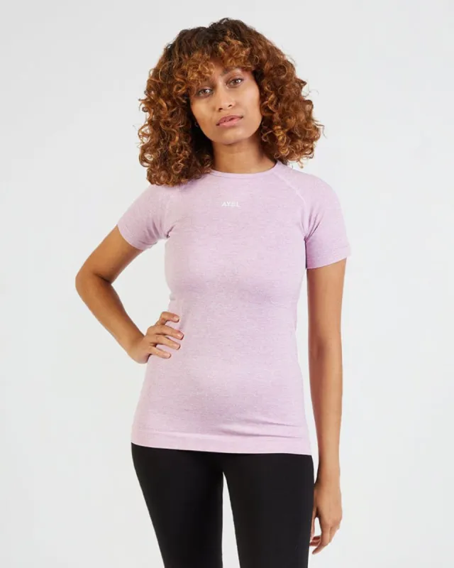 Motion Seamless T Shirt - Pink sold by AYBL