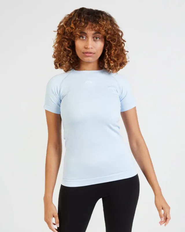 Motion Seamless T Shirt - Sky Blue sold by AYBL