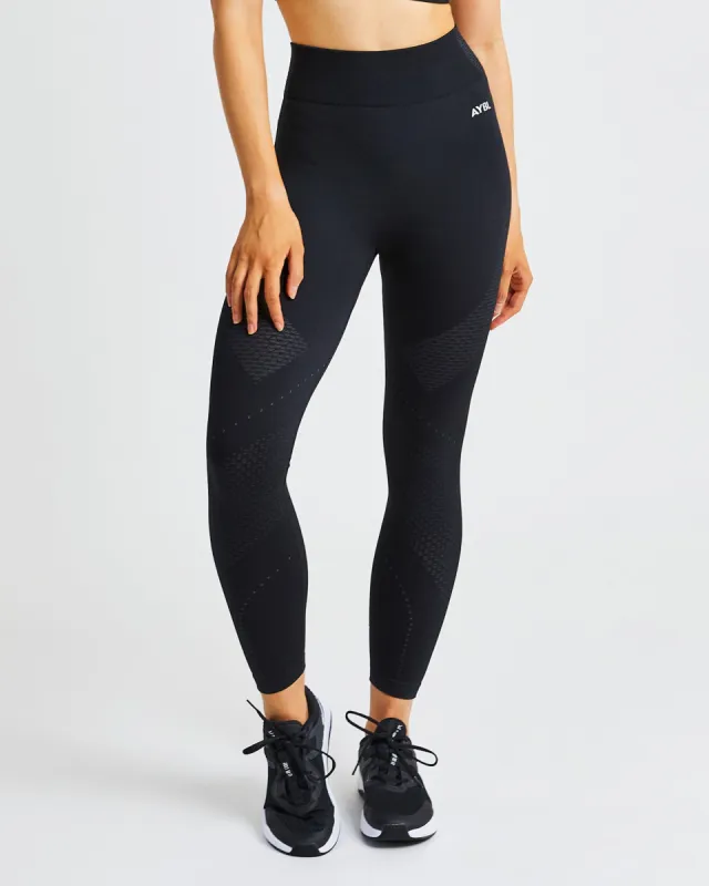 Ignite Seamless Leggings - Midnight Black sold by AYBL