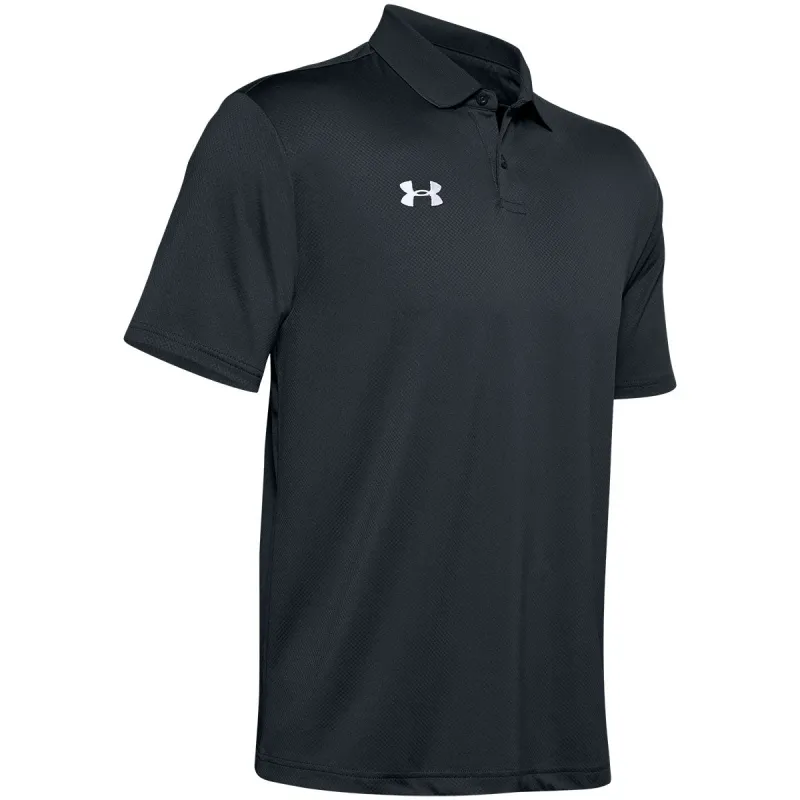 48-Hour Under Armour Men's Stealth Gray Team Performance Polo made by Under Armour