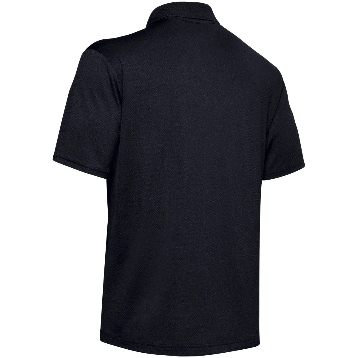 48-Hour Under Armour Men's Black Team Performance Polo sold by Merchology product image thumbnail 2