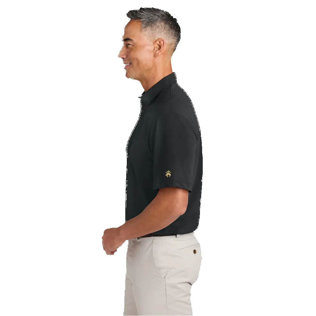 Brooks Brothers Deep Black Men's Pinpoint Pique Dress Polo sold by Merchology product image thumbnail 5