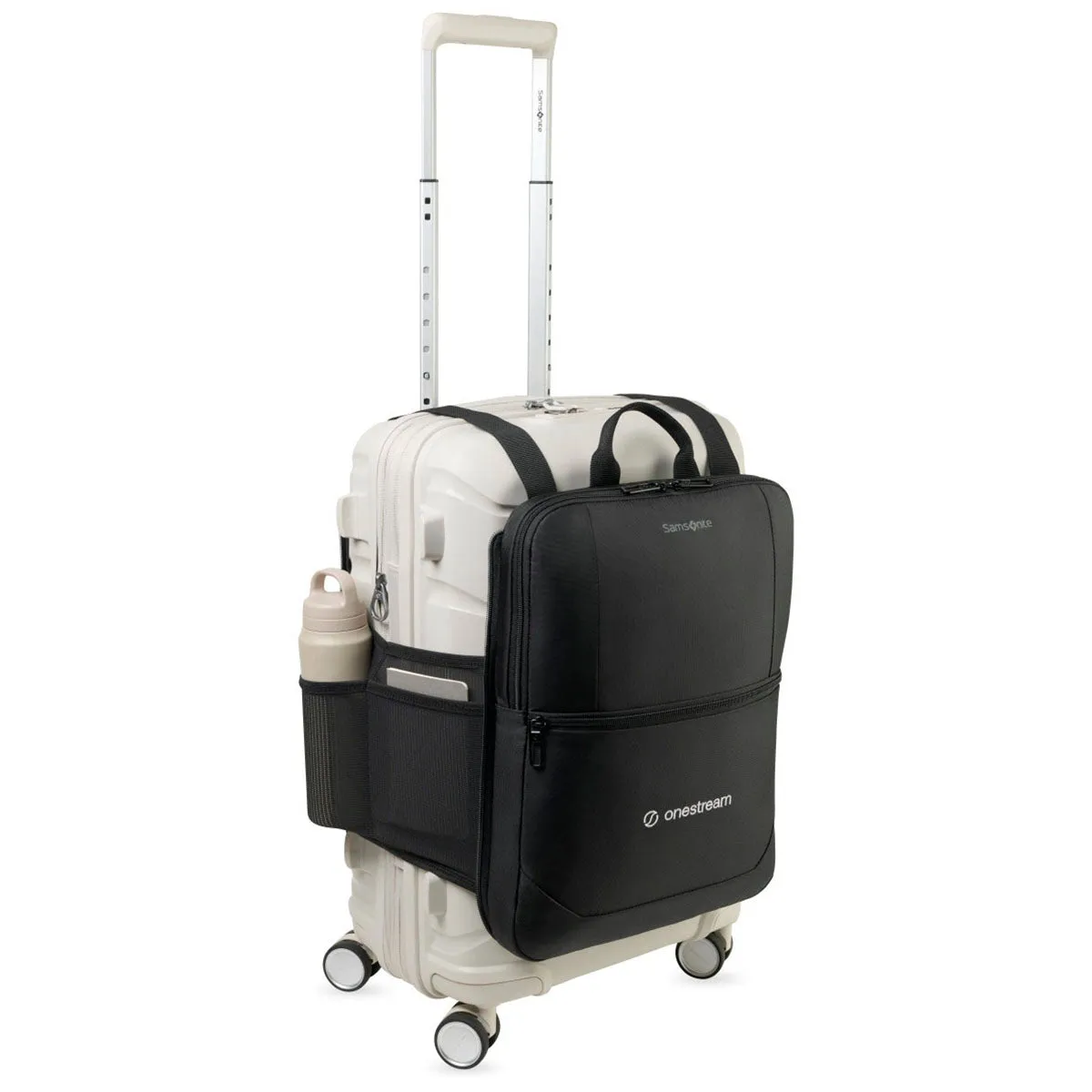 Samsonite Stone Grey Outline Pro Carry-On and Convertible Backpack Set sold by Merchology product image thumbnail 4