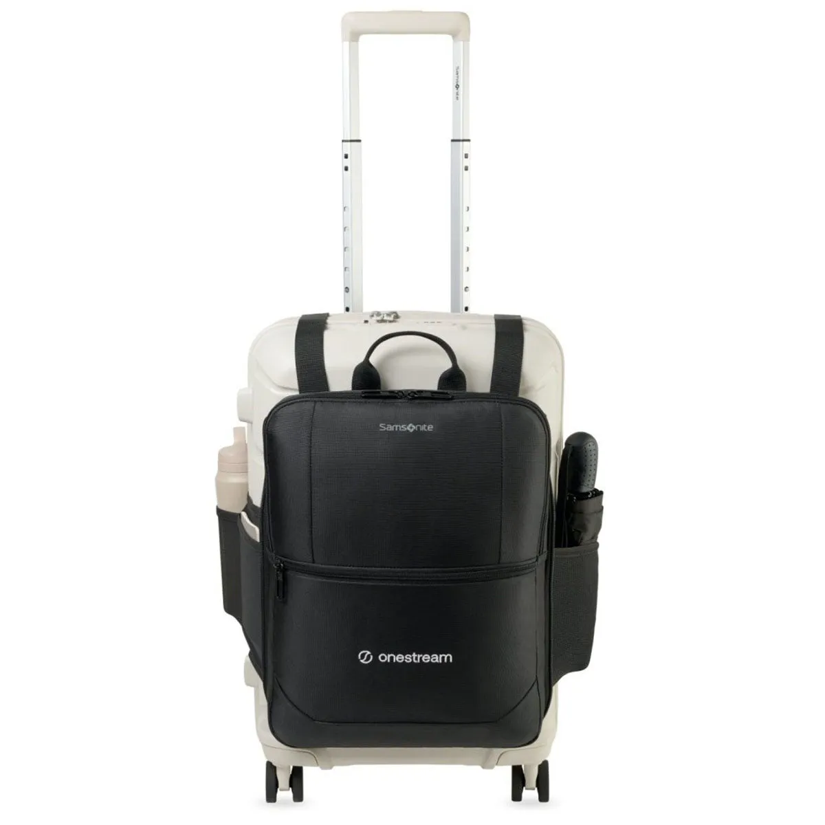 Samsonite Stone Grey Outline Pro Carry-On and Convertible Backpack Set sold by Merchology product image thumbnail 2