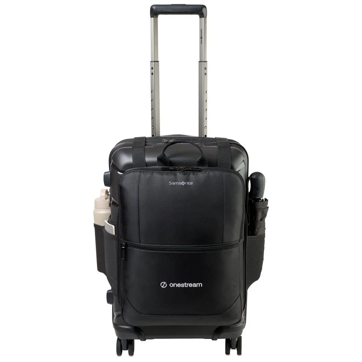 Samsonite Midnight Black Outline Pro Carry-On and Convertible Backpack Set sold by Merchology product image thumbnail 2