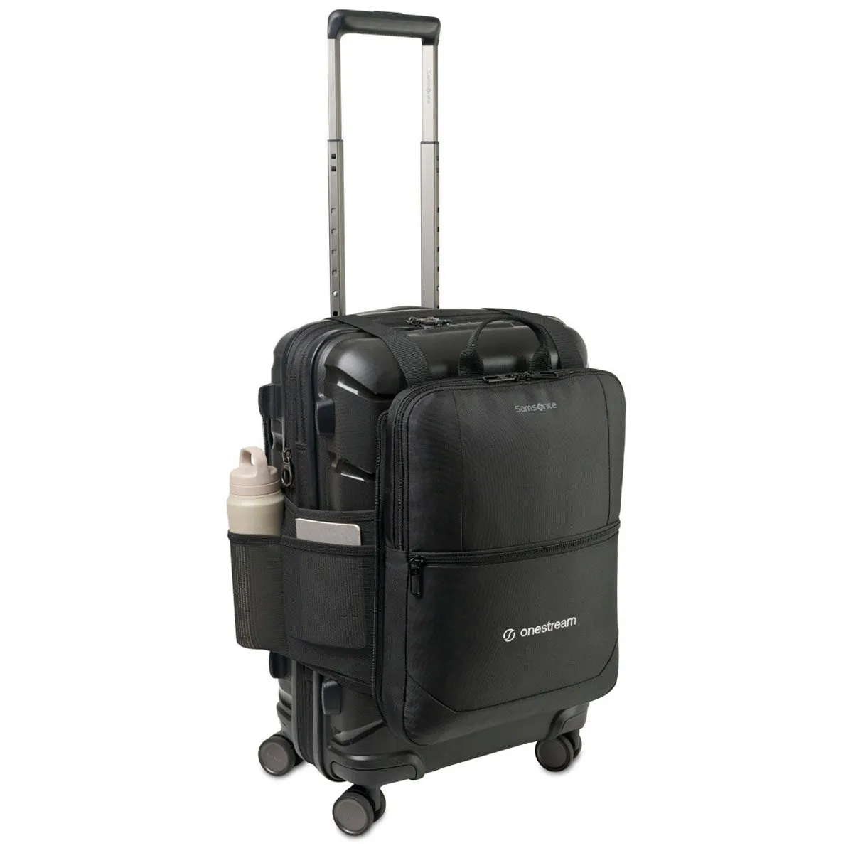 Samsonite Midnight Black Outline Pro Carry-On and Convertible Backpack Set sold by Merchology product image thumbnail 3
