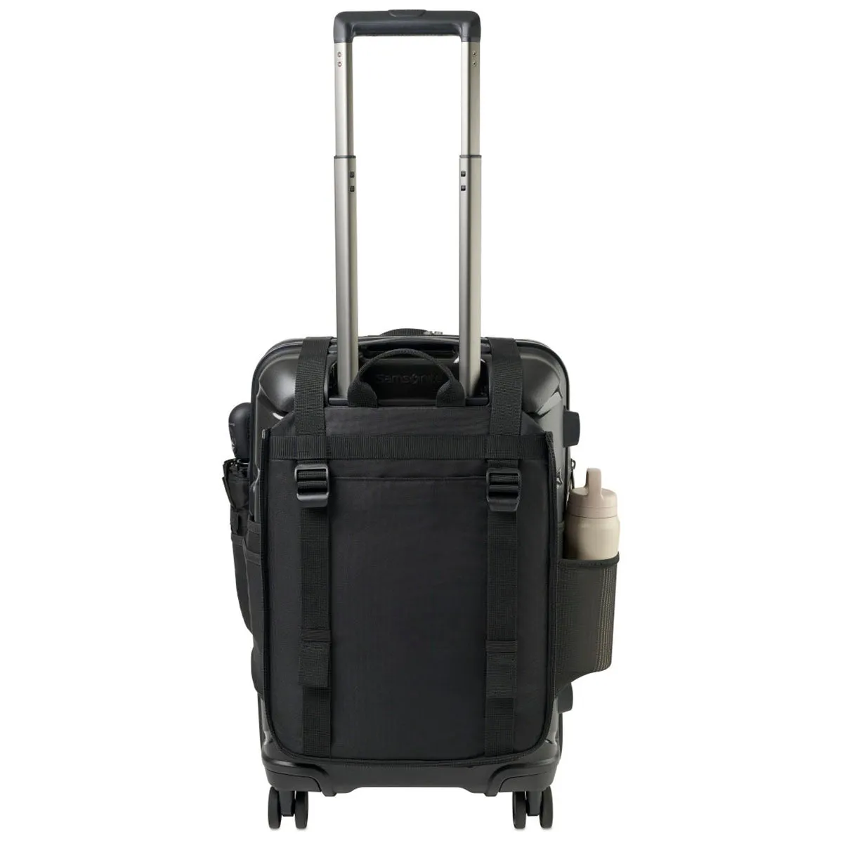 Samsonite Midnight Black Outline Pro Carry-On and Convertible Backpack Set sold by Merchology product image thumbnail 4