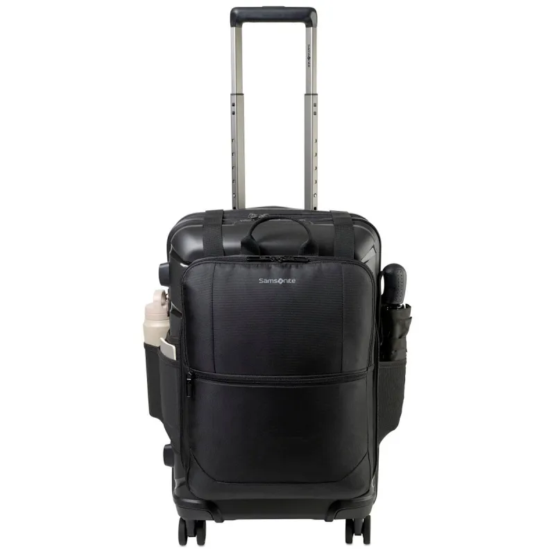 Samsonite Midnight Black Outline Pro Carry-On and Convertible Backpack Set made by Samsonite