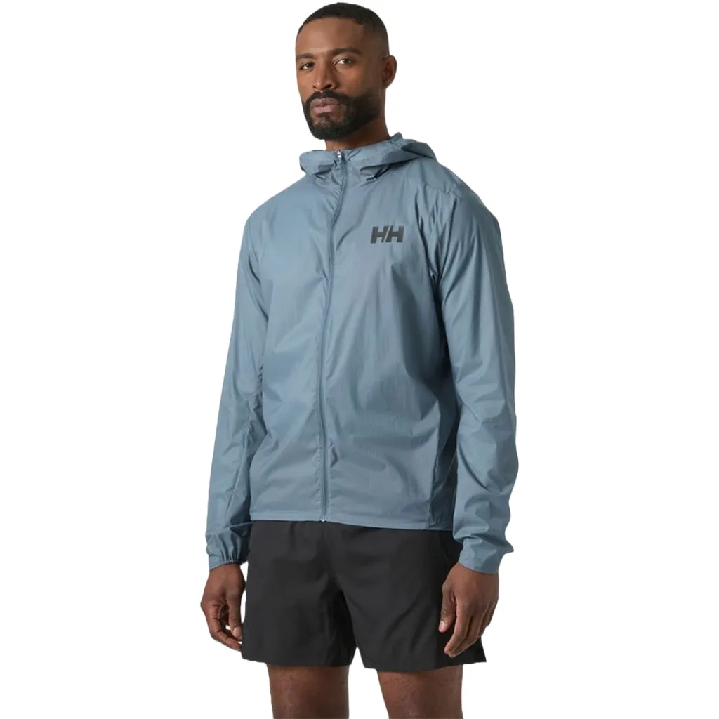 Helly Hansen Men's Washed Navy Trail Windbreaker Jacket sold by Merchology