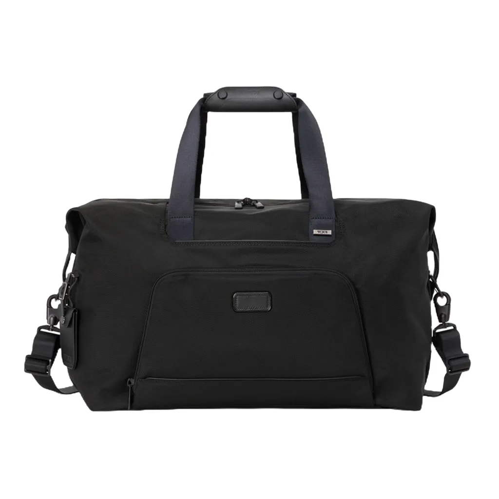 Tumi Black Alpha Double Expansion Duffel sold by Merchology