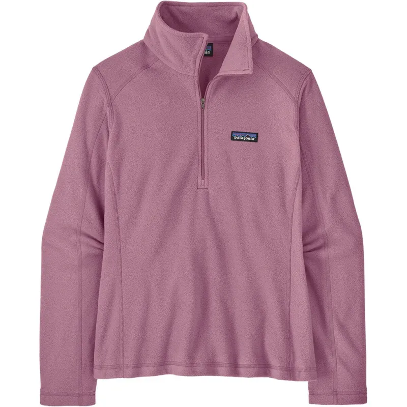 Patagonia Women's Light Violet Micro D 1/4-Zip made by Patagonia
