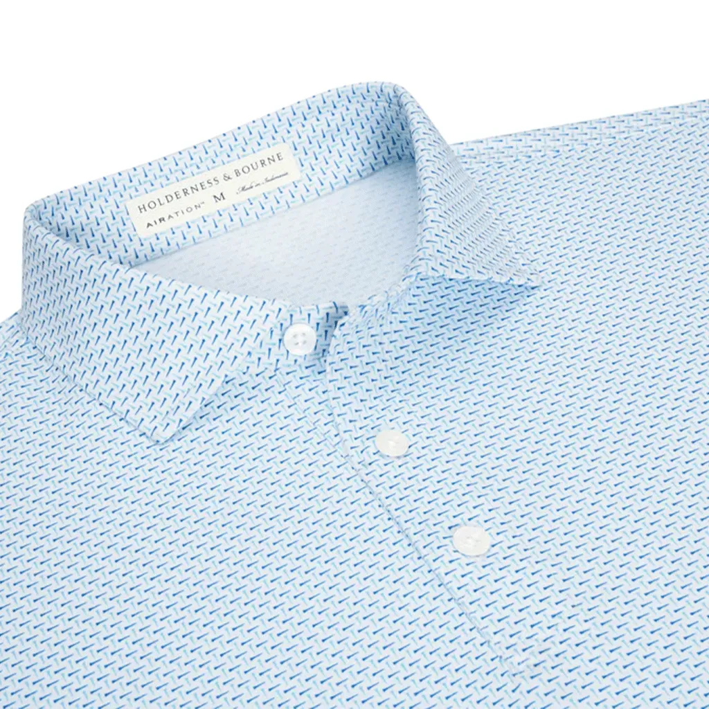 Holderness & Bourne Men's Harbor & Maidstone Blue The Cromwell Shirt sold by Merchology product image thumbnail 2