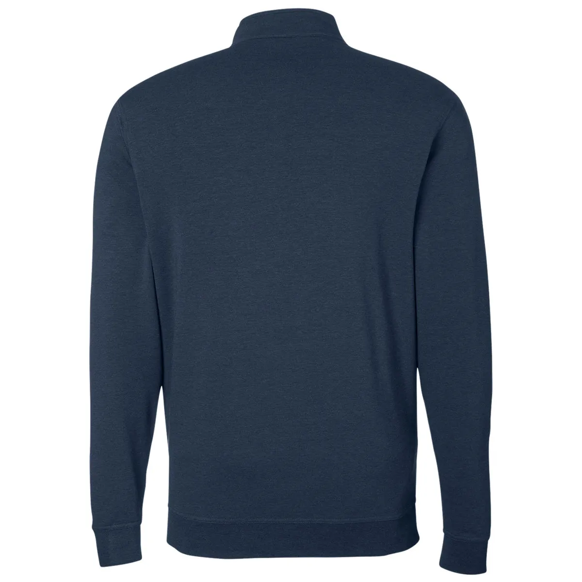 tasc Men's Classic Navy Cloud French Terry Quarter-Zip sold by Merchology product image thumbnail 2