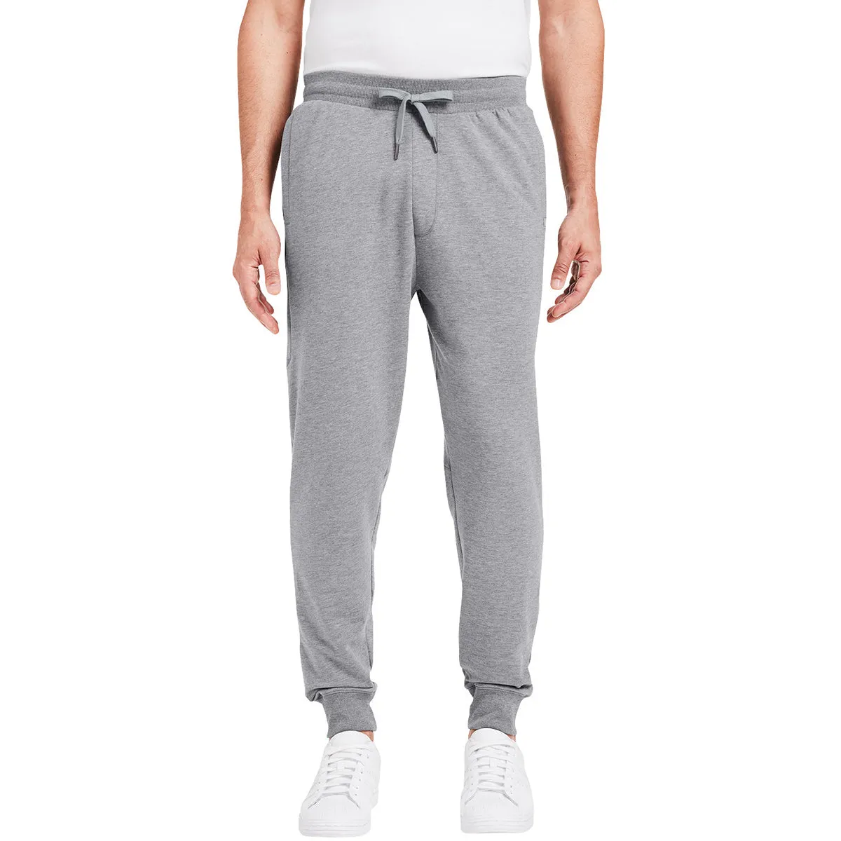 tasc Men's Heather Grey Varsity Jogger sold by Merchology product image thumbnail 4
