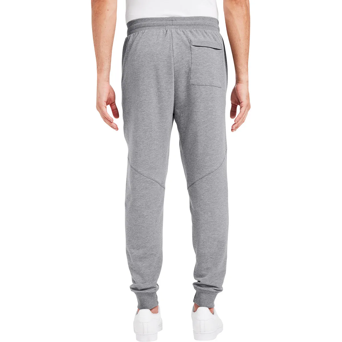 tasc Men's Heather Grey Varsity Jogger sold by Merchology product image thumbnail 5