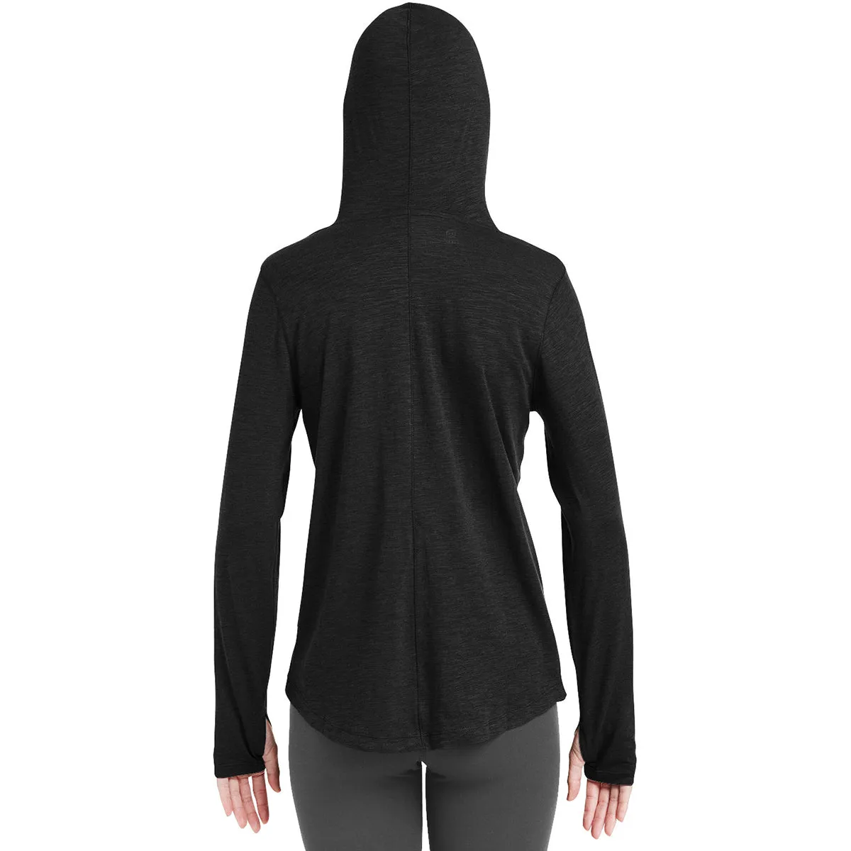 tasc Women's Black Recess Hooded Pullover sold by Merchology product image thumbnail 5