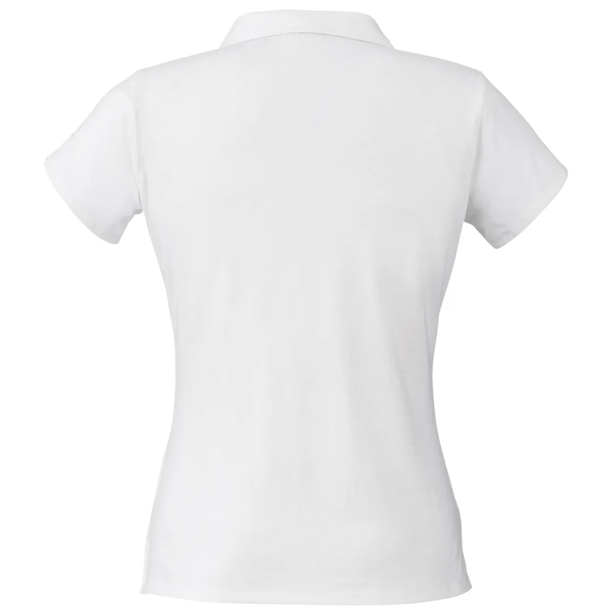tasc Women's White Air Lightweight Polo sold by Merchology product image thumbnail 2