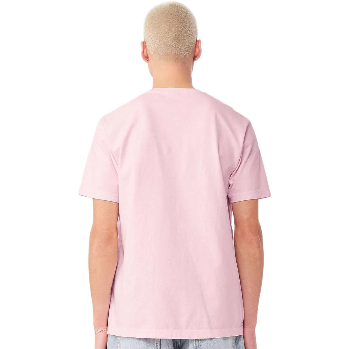 Bella + Canvas Unisex Pink Heavyweight Garment-Dyed Tee sold by Merchology product image thumbnail 4