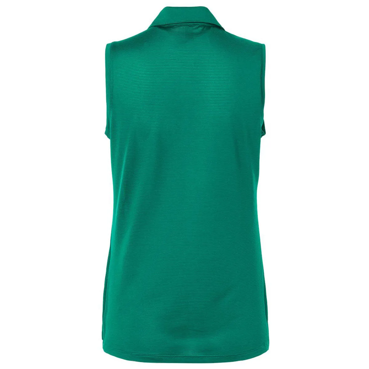 Adidas Women's Pure Teal Ottoman Sleeveless Polo sold by Merchology product image thumbnail 2