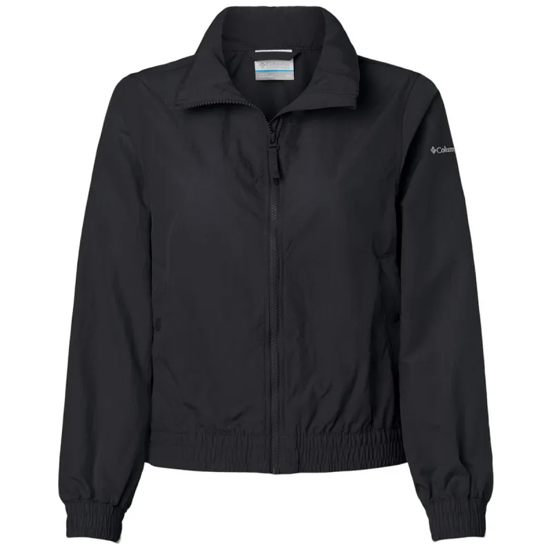 Columbia Women's Black Time Is Right II Windbreaker made by Columbia