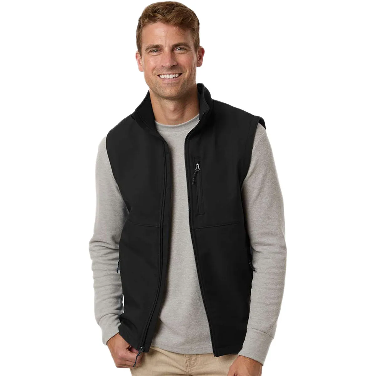 Columbia Men's Black Ascender II Soft Shell Vest sold by Merchology product image thumbnail 3