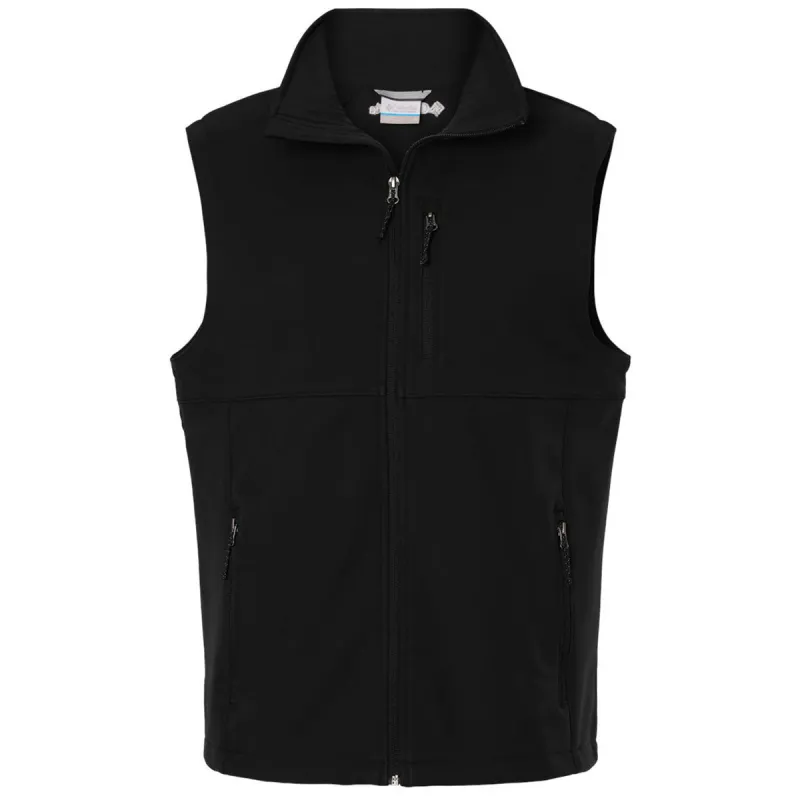 Columbia Men's Black Ascender II Soft Shell Vest made by Columbia