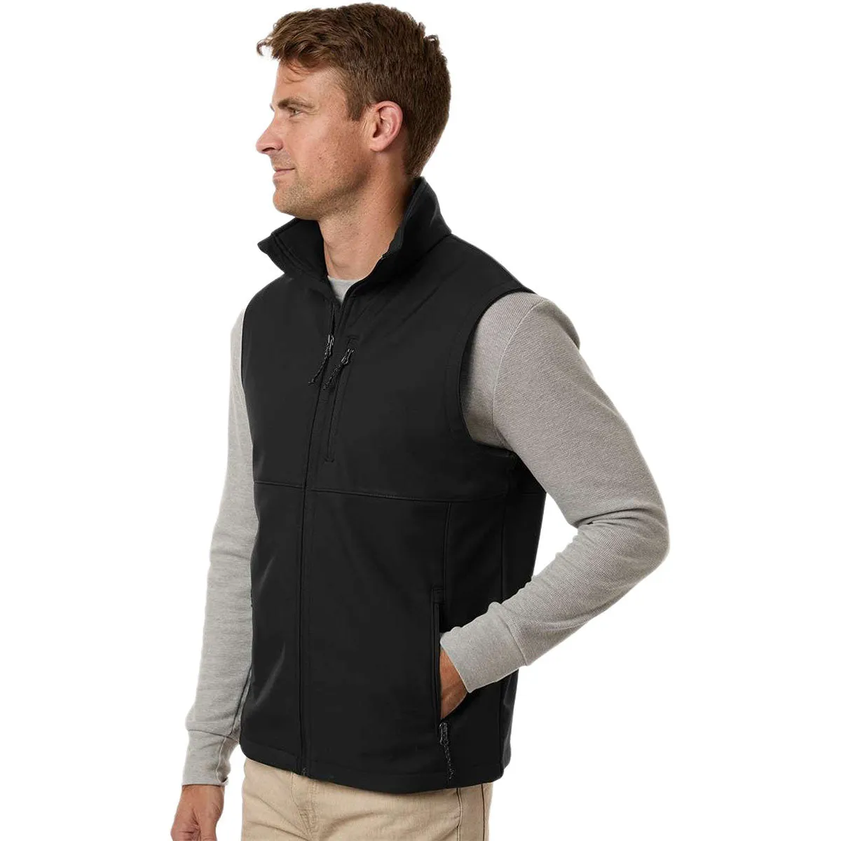 Columbia Men's Black Ascender II Soft Shell Vest sold by Merchology product image thumbnail 5