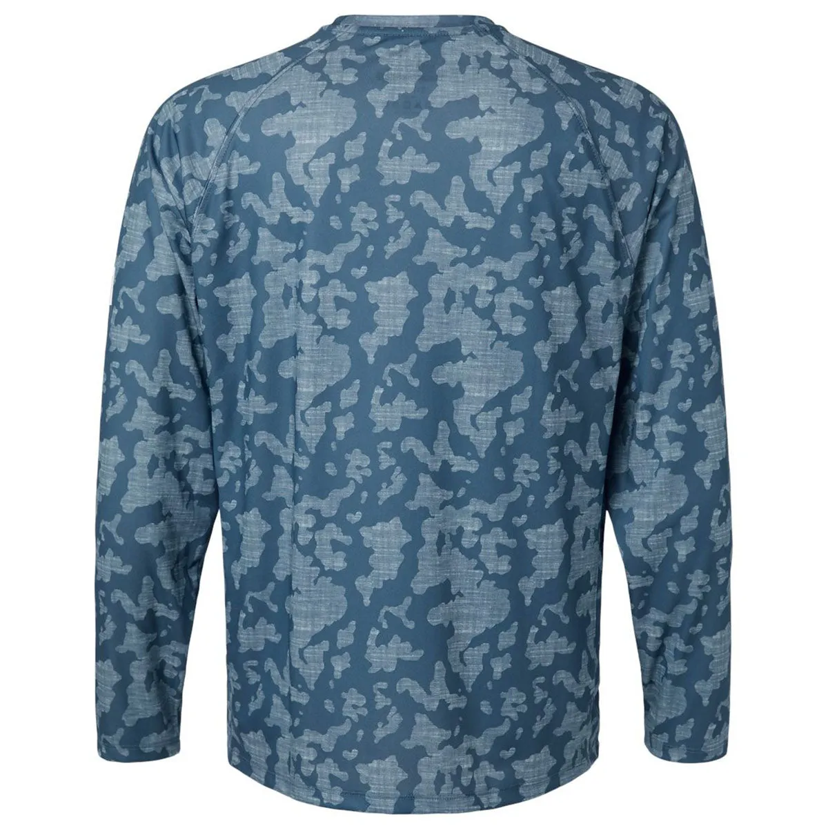 HUK Men's Titanium Blue LoPro Running Lakes Long Sleeve T-Shirt sold by Merchology product image thumbnail 2