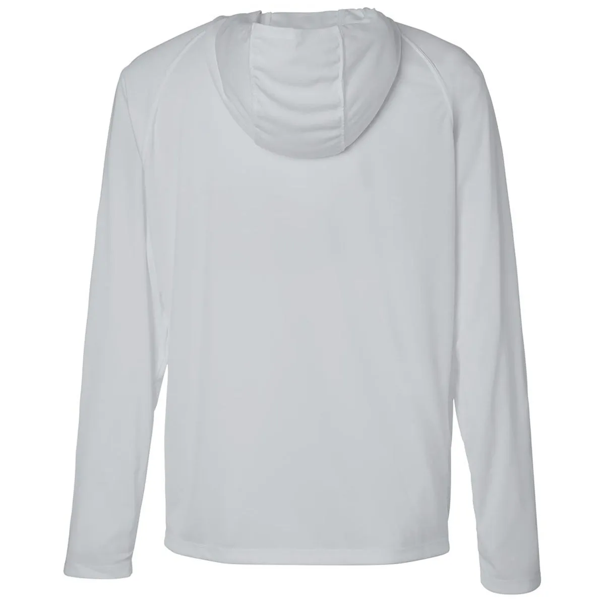 HUK Men's Harbor Mist LoPro Pursuit Long Sleeve Hooded T-Shirt sold by Merchology product image thumbnail 2