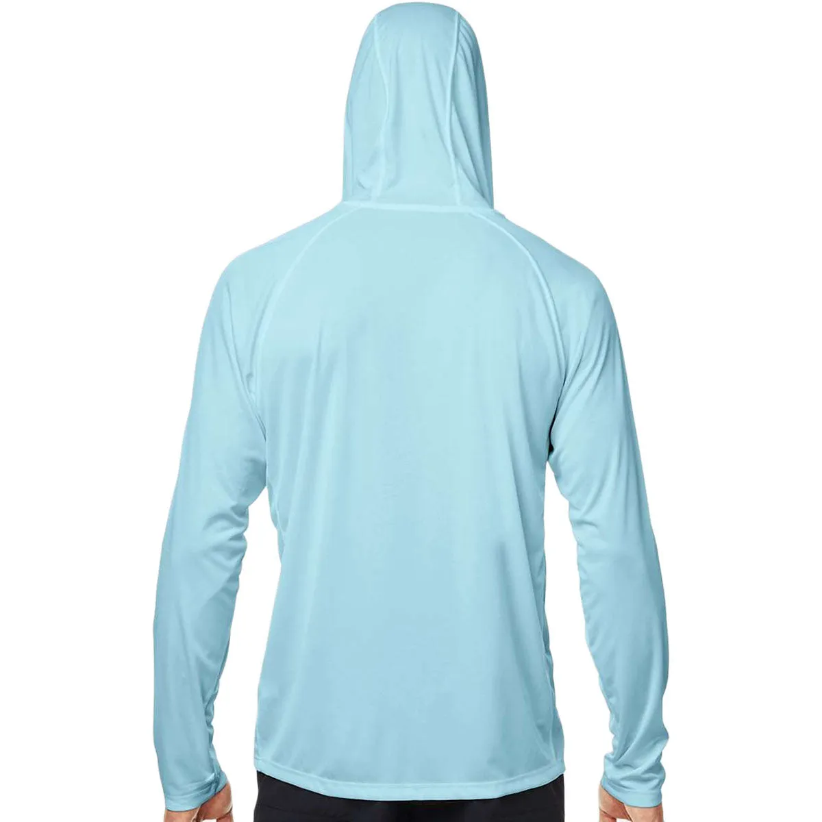 HUK Men's Island Paradise LoPro Pursuit Long Sleeve Hooded T-Shirt sold by Merchology product image thumbnail 4