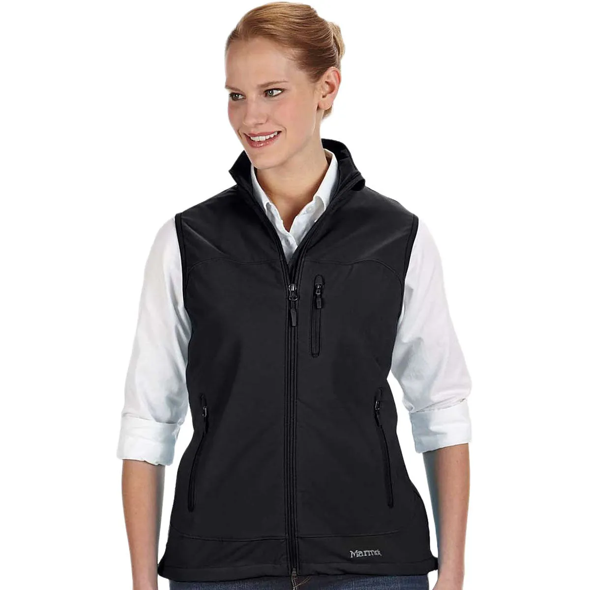 Marmot Women's Black Tempo Vest sold by Merchology product image thumbnail 3