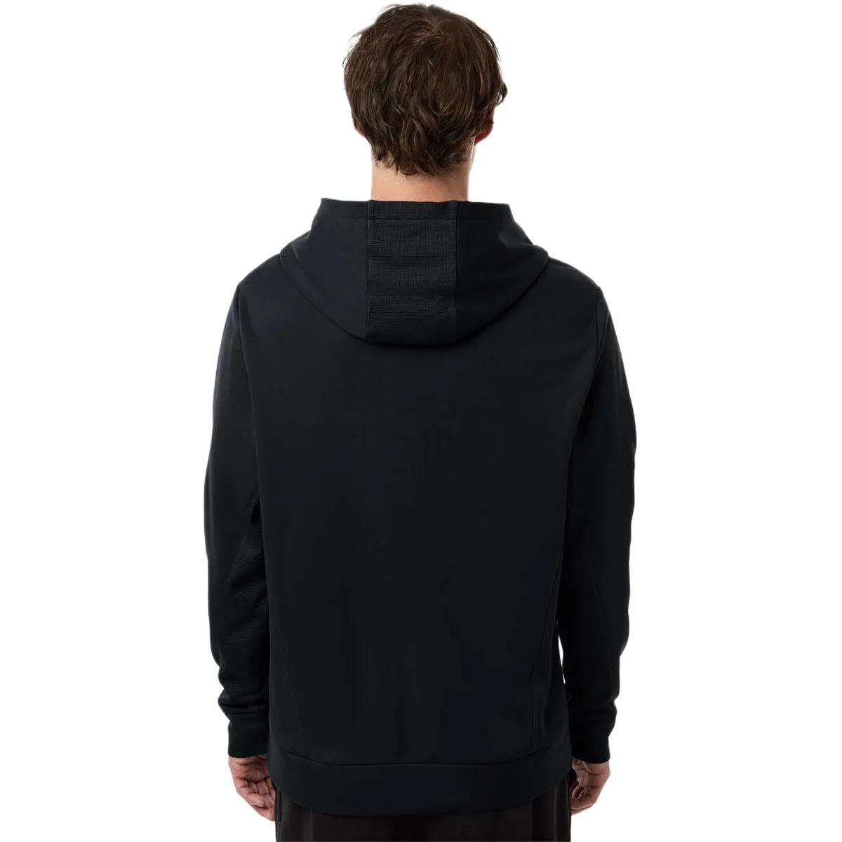 Team 365 Unisex Black Squad Hooded Tech Fleece Pullover sold by Merchology product image thumbnail 4
